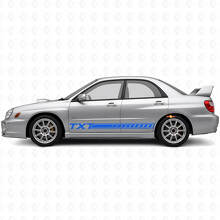 Kit Adesivi Vinilici Personalizzati per Minigonne per Subaru Impreza 2002-07_2