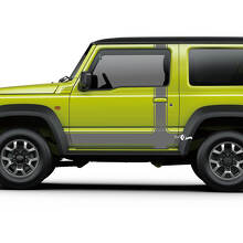 Adesivo con linee logo decalcomania per porte laterali Suzuki JIMNY
 2