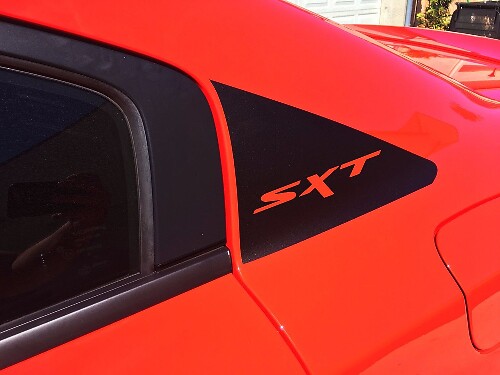 Set di Adesivi in Vinile Emblema Montante C SXT per Dodge Charger 2011-2020
