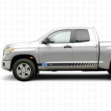Kit di Adesivi in Vinile Stile TRD per Strisce Laterali Toyota Tundra CrewMax 2007-2015_2