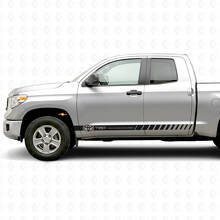 Kit di Adesivi in Vinile Stile TRD per Strisce Laterali Toyota Tundra CrewMax 2007-2015_6