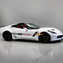 Corvette RACING SPORT STRIPES Adesivi in ​​vinile Decalcomanie C3 C4 C5 C6 C7 ZO6 ZR1 Stingray Altro
 2