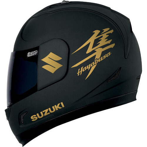 Kit di Adesivi Vinilici per Casco Moto Suzuki Hayabusa