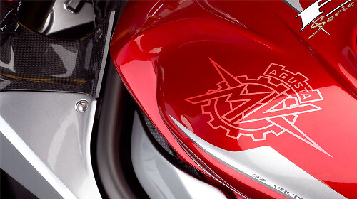 Adesivo in Vinile Logo MV Agusta per Moto