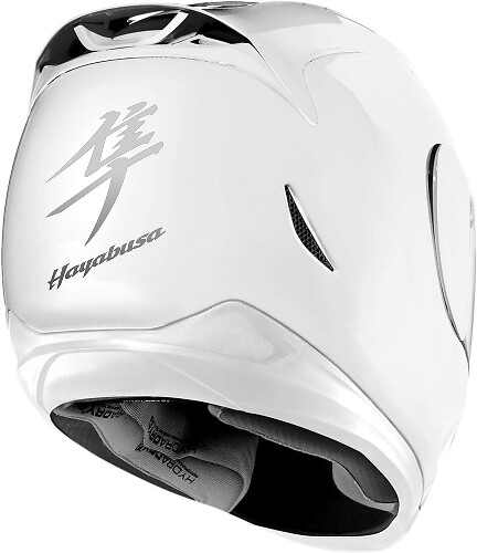 Adesivi in vinile con decalcomanie Kanji per casco motociclista Hayabusa