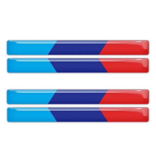 Emblemi delle decalcomanie degli adesivi a cupola BMW M Power Performance