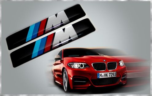 M Performance Bmw Motorsport M2 M3 M4 M5 M6 M Technic 3d Gel Cupola Distintivi Decalcomanie 1
