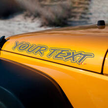 Set di Adesivi in Vinile con Lettere Contornate Personalizzate per Cofano per Jeep Wrangler_2