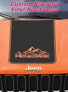 Jeep Renegade 2015 e 2016 Blackout Vinyl Hood Decal Ren_13