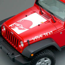 Adesivo Vinil Testa Metal Mulisha Nero per Jeep Wrangler_3