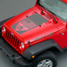 Set di Adesivi in Vinile con Scritta Personalizzata e Stemmi Americani per Cofano Jeep Wrangler_3