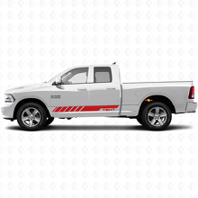 Adesivo in Vinile con Strisce Laterali a Scacchi per Dodge Ram 1500 2500 3500 2009–2016_3