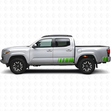 Kit Adesivi in Vinile a Strisce Laterali Stile Retrò per Toyota Tacoma 2016_3