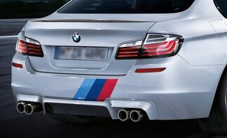 Adesivo decalcomania in vinile BMW M con strisce colorate Rally per baule posteriore Racing Motorsport
