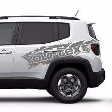 Adesivo in Vinile con Grafica Splash Renegade per Jeep Renegade_2
