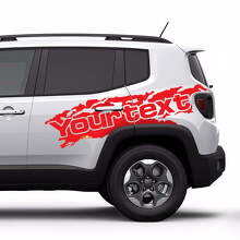 Adesivo in Vinile con Grafica Splash Renegade per Jeep Renegade_3