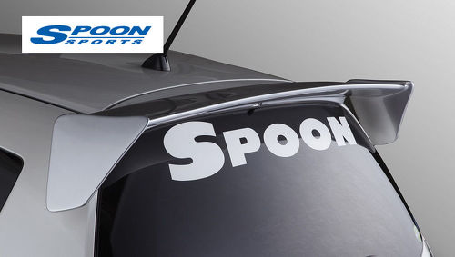 Spoon Sports NERO W800mm Windowshield Team Sticker Decal