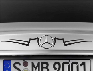Adesivo per tatuaggi Set di adesivi per decalcomanie in vinile per SUV per auto Mercedes Benz CLA 250 CL45
