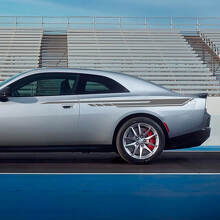 Strisce di decalcomania del pannello del quarto laterale per Dodge Caricatore elettrico
 2