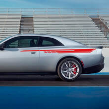 Strisce di decalcomania del pannello del quarto laterale per Dodge Caricatore elettrico
 3