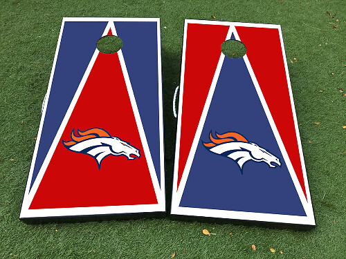 Set di Adesivi in Vinile per Tavolo Cornhole Denver Horse