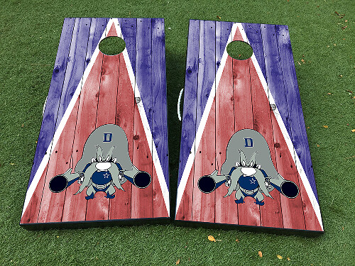 Set di Adesivi Wrap per Tavolo Cornhole Dallas Football Cowboys