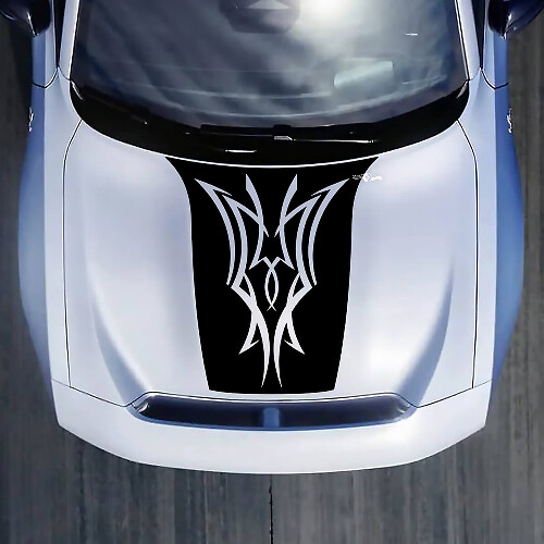 Hood Tribal decal Decal Adesivo per Dodge Caricatore elettrico
