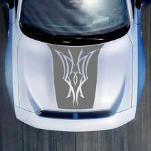 Hood Tribal decal Decal Adesivo per Dodge Caricatore elettrico
 2