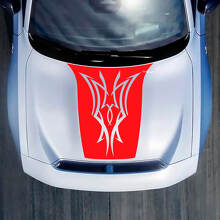 Hood Tribal decal Decal Adesivo per Dodge Caricatore elettrico
 3