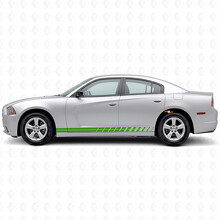 Adesivo in Vinile a Strisce Strobo Doppio Laterale per Dodge Charger 2011-2014_3