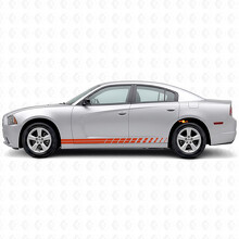 Adesivo in Vinile a Strisce Strobo Doppio Laterale per Dodge Charger 2011-2014_4