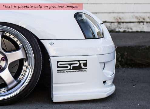 2x SPT Suba Performance Tuning Motorsports Racing Vinyl Sticker Decal si adatta a Impreza BRZ WRX Legacy