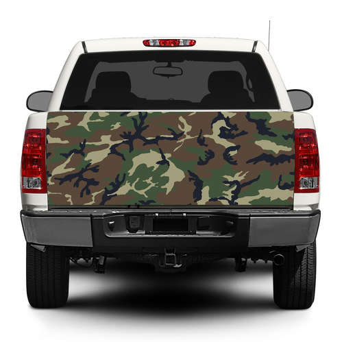Camouflage Camo Military Portellone posteriore Decal Sticker Wrap Pick-up Truck SUV Car
