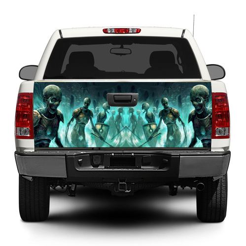 Zombies Portellone posteriore Decal Sticker Wrap Pick-up Truck SUV Car