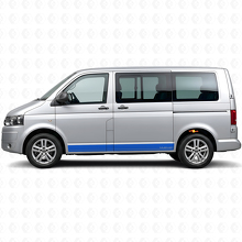 Kit di adesivi in vinile con striscia laterale brandizzata per Volkswagen T5 Multivan_2