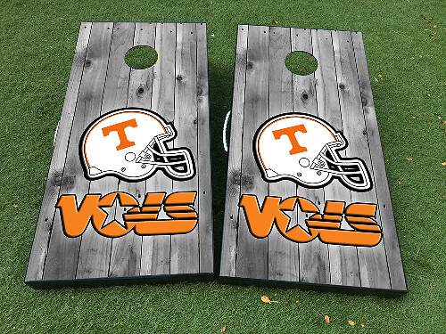 Adesivi in Vinile per Copertura Tabellone Cornhole Casco da Football Tennessee Vols