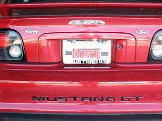 94-98 Mustang Gt V6 lettera inserti decalcomanie lettere paraurti adesivi con licenza Ford