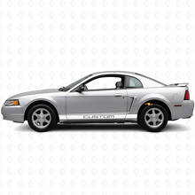 Kit di decalcomanie in vinile personalizzate per fascia sottoporta per Musclecar Mustang 1994-2004_2