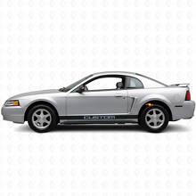 Kit di decalcomanie in vinile personalizzate per fascia sottoporta per Musclecar Mustang 1994-2004_3