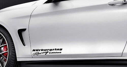 Set di adesivi in vinile per porta laterale Edizione Racing Nurburgring per BMW