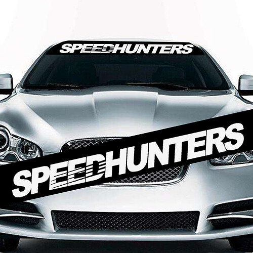 Adesivo in Vinile per Parabrezza Stile JDM Speedhunters