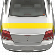 Striscia Decorativa Adesiva in Vinile per Fiancata Letto Bagagliaio per Dodge Charger 2006-2010_10
