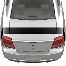 Striscia Decorativa Adesiva in Vinile per Fiancata Letto Bagagliaio per Dodge Charger 2006-2010_2