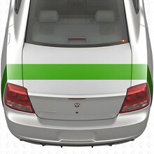 Striscia Decorativa Adesiva in Vinile per Fiancata Letto Bagagliaio per Dodge Charger 2006-2010_6