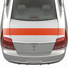 Striscia Decorativa Adesiva in Vinile per Fiancata Letto Bagagliaio per Dodge Charger 2006-2010_8