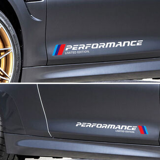 Decalcomanie in vinile per carrozzeria con adesivo sportivo Performance per BMW M Power M Performance
