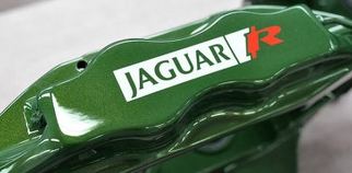 Set di 6 adesivi per decalcomanie per pinza freno Jaguar R per tipo F tipo R xkr xe xf xj