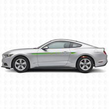 Kit di Adesivi Laterali a Strisce Stroboscopiche per Musclecar Musclecarmodel 2015-2020_3