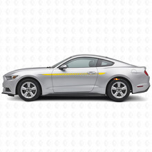 Kit di Adesivi Laterali a Strisce Stroboscopiche per Musclecar Musclecarmodel 2015-2020_5