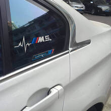 Set di Adesivi Finestra Heartbeat per BMW M5 (2 Pezzi)_2